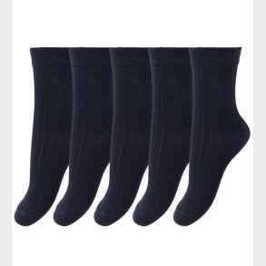 Minipop Str�mper - Bambus - 5-pak - Navy