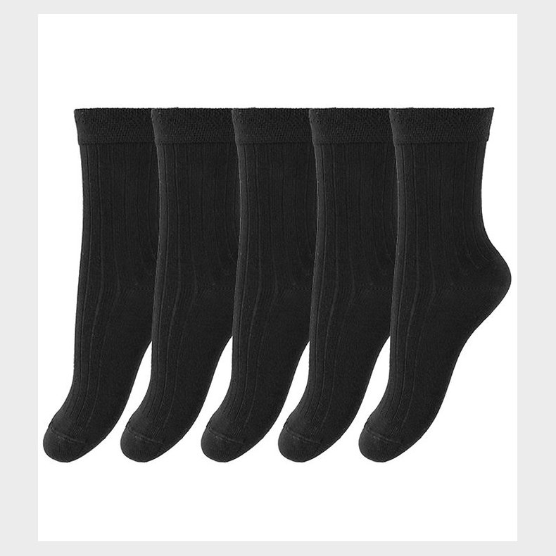 Minipop Str�mper - Bambus - 5-pak - Sort