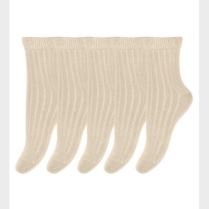 Minipop Str�mper - Bambus - 5-pak - Off White