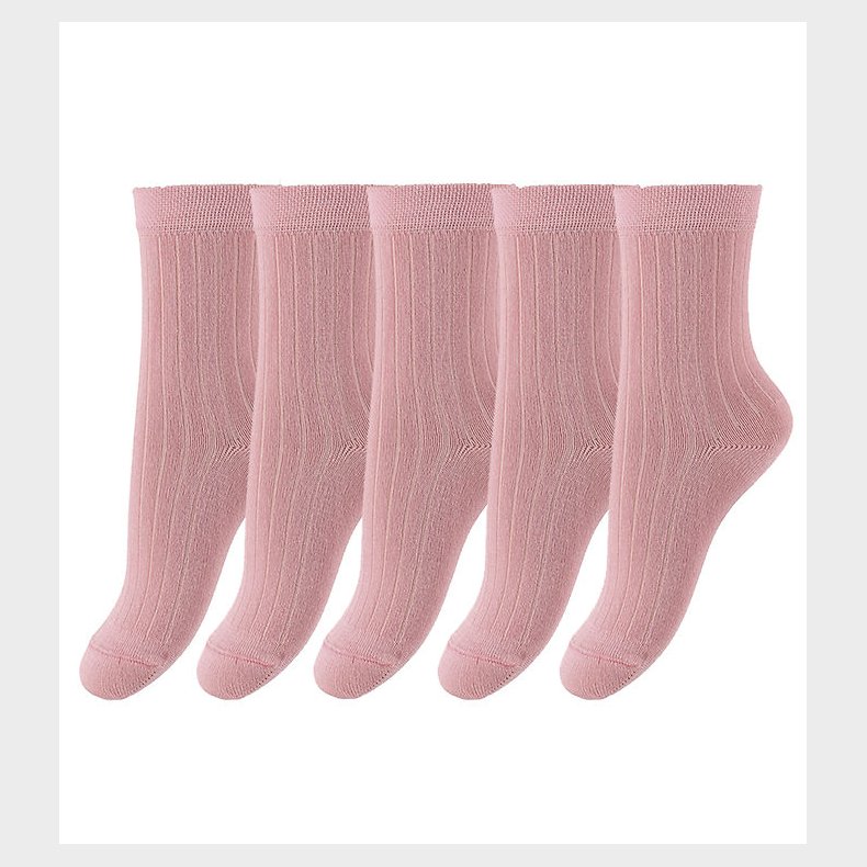 Minipop Str�mper - Bambus - 5-pak - Rose