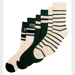 Minipop Str�mper - Bambus - 3-pak - Emerald Green