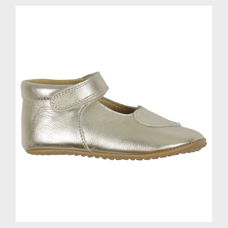 Pom Pom Hjemmesko - Beginners Ballerina Heart - Guld