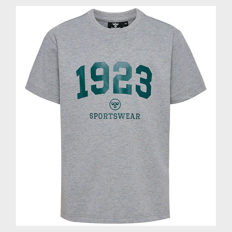 Hummel T-Shirt - hmlNipps - Light Grey Melange