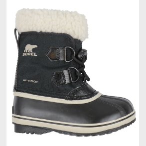 Sorel Vinterstvler - Yoot Pac Nylon - Sort m. Hvid