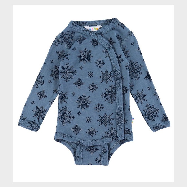 Joha Sl�-om Body l/� - Uld - Bl�