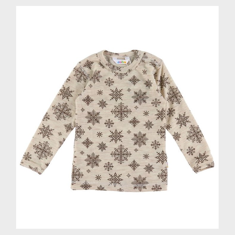Joha Bluse - Uld - Beige