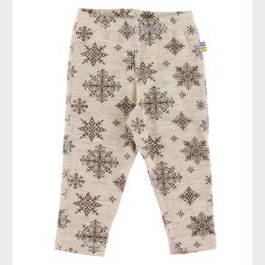 Joha Leggings - Uld - Beige