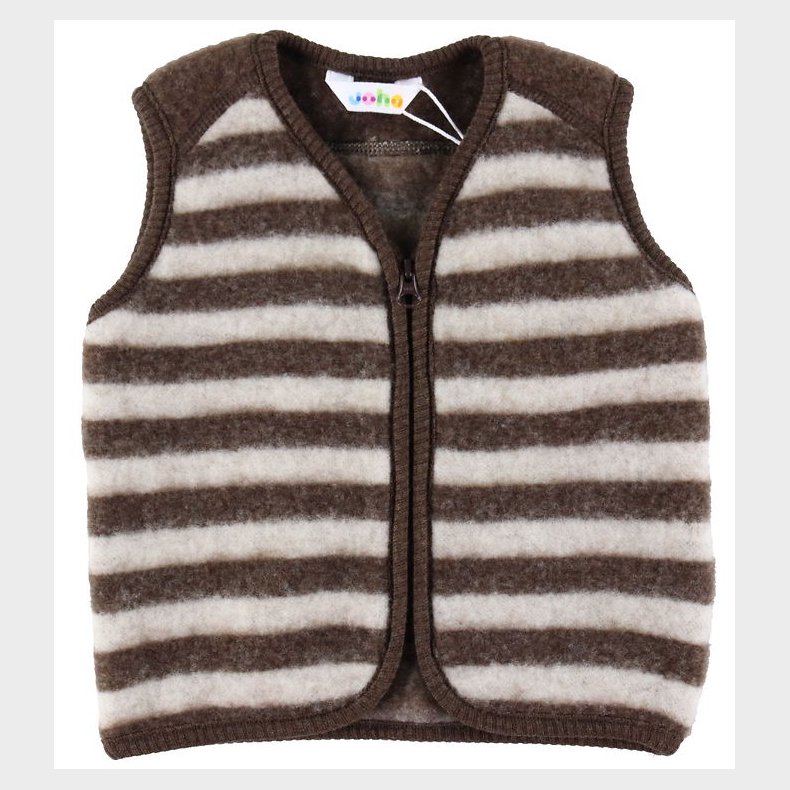 Joha Vest - Uld - Brun