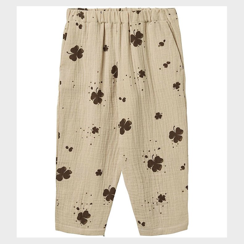 Fliink Bukser - Musselin - Clover - Humus/Carafe