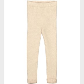 Fliink Leggings - Strik - Benna Rib - Sandshell