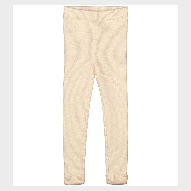 Fliink Leggings - Strik - Benna Rib - Sandshell