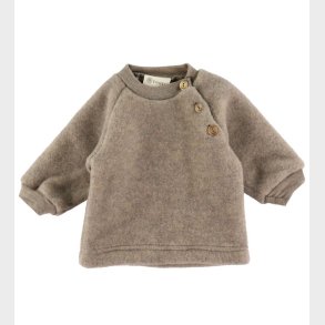 Engel Bluse - Uld - Walnut Melange