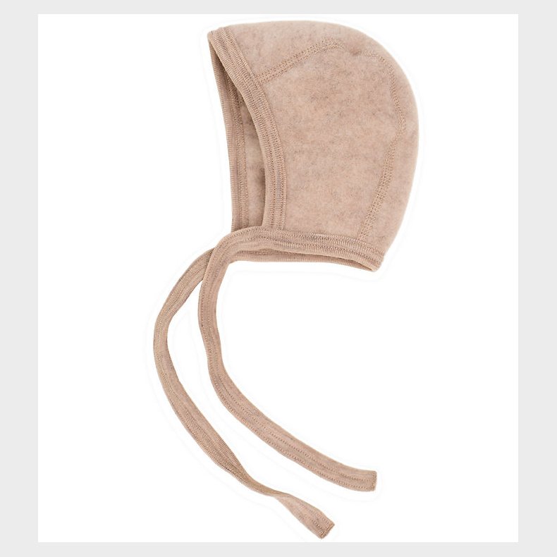 Engel Babyhjelm - Uld - Sand Melange