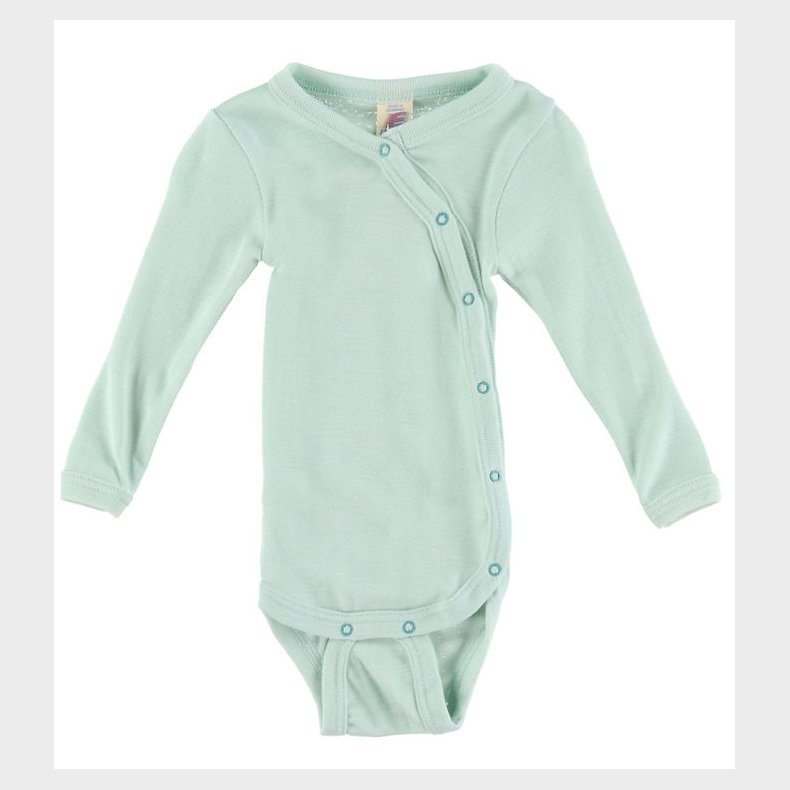 Engel Sl-om Body l/ - Uld/Silke - Pastel Mint