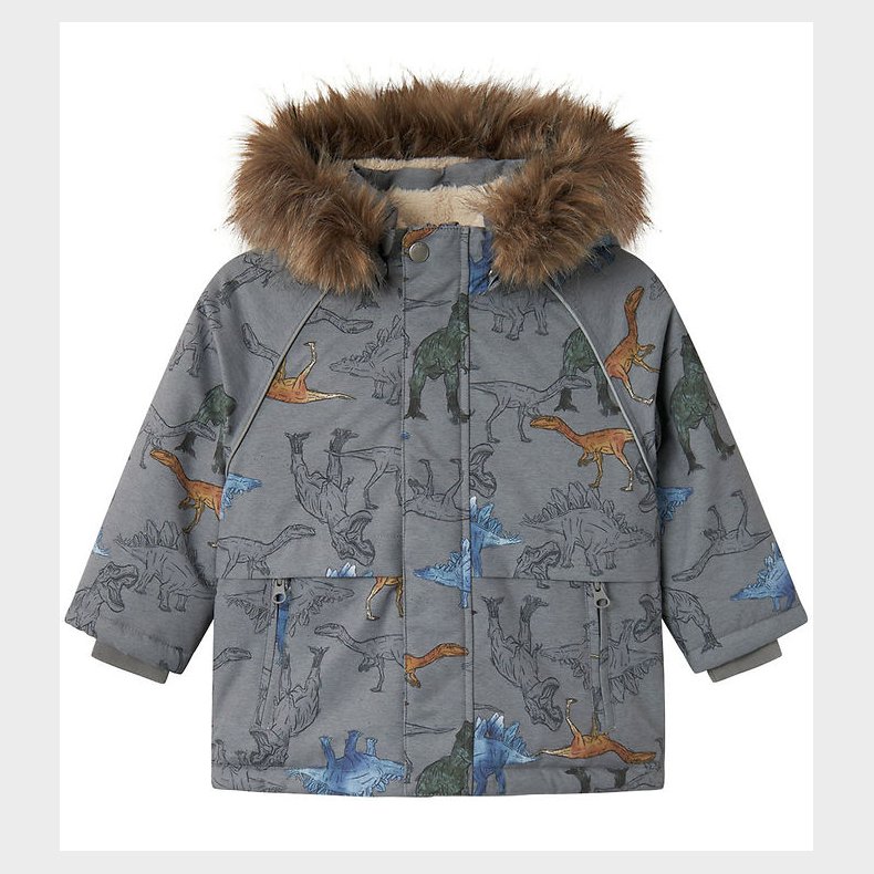 Name It Vinterjakke - Noos - NmmSnow05 - Mockingbird/Dinosaur