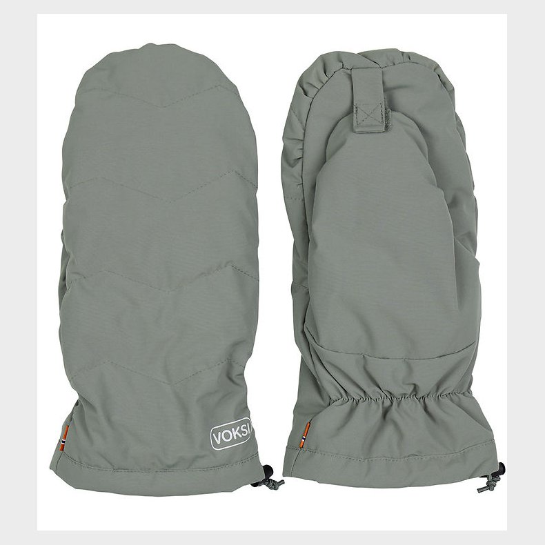 Voksi Barnevognshandsker - Meadow Green/Light Grey