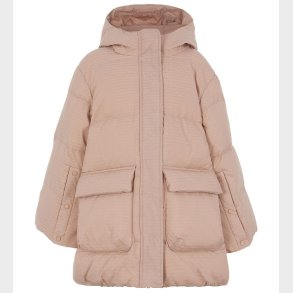 Emporio Armani Dunfrakke - Fawn m. Print