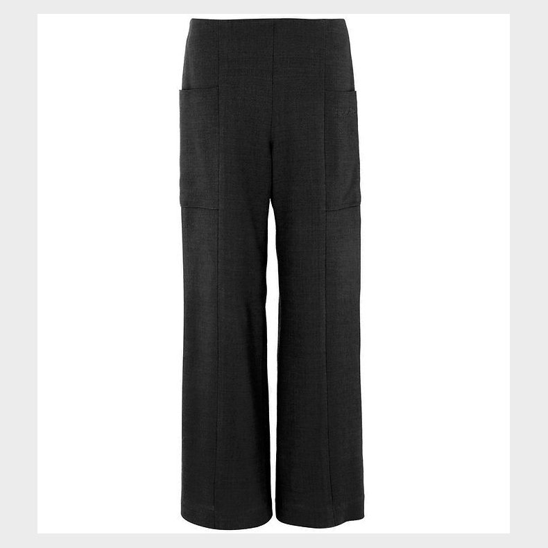 Emporio Armani Bukser - Viskose/Uld - Navy