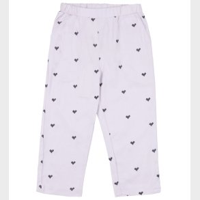Copenhagen Colors Bukser - Lavender m. Hjerter
