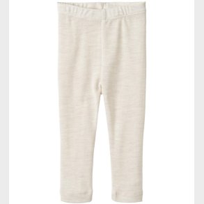 Wheat Leggings - Uld - Agi - Eggshell Melange