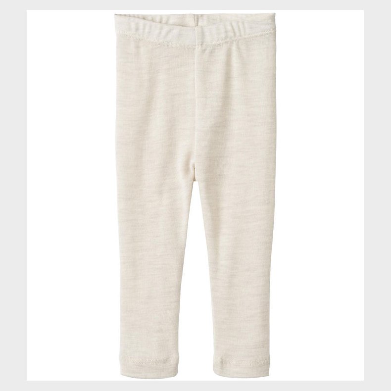 Wheat Leggings - Uld - Agi - Eggshell Melange