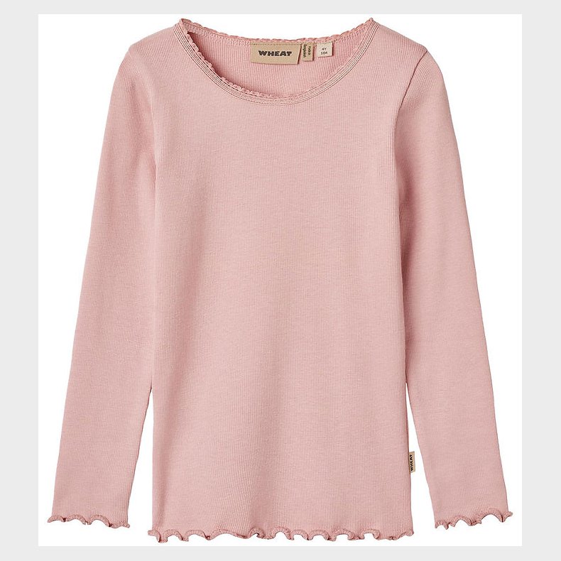 Wheat Bluse - Rib - Reese - Rose Frost