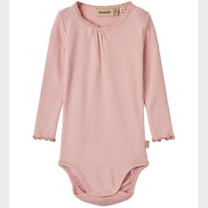 Wheat Body l/ - Rib - Lotta - Rose Frost