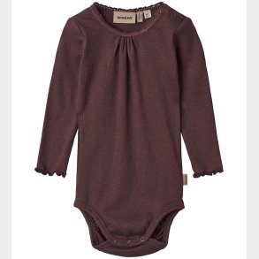 Wheat Body l/� - Rib - Lotta - Eggplant