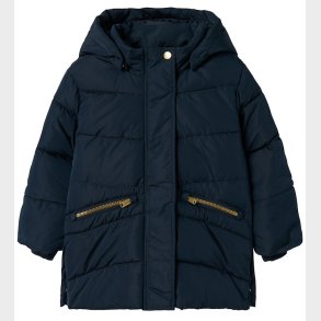 Name It Dynejakke - Lang - NmfMemo - Dark Sapphire