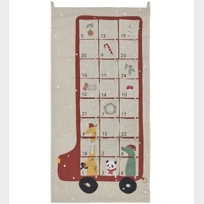 OYOY Julekalender - Bus - Clay/Rd