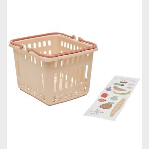OYOY Kurv - Yummy Shopping Basket - Coral