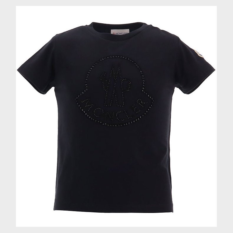 Moncler T-shirt - Sort m. Similisten