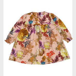 Christina Rohde Kjole - Dusty Rose m. Blomster