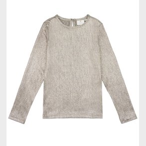 The New Bluse - Rib - TNLeah - Guld