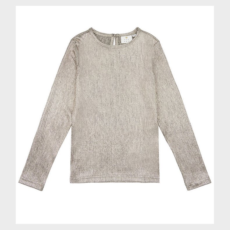 The New Bluse - Rib - TNLeah - Guld