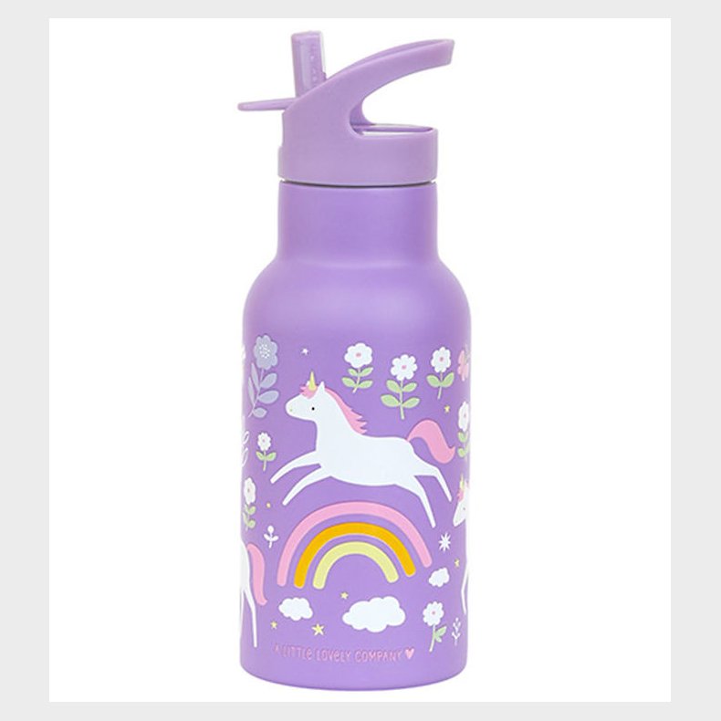 A Little Lovely Company Termoflaske - 350 ml - Rustfrit Stl - U