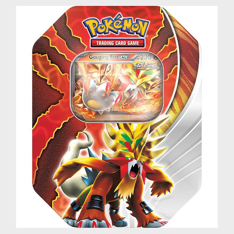 Pokmon Samlekort - Paradox Destinies Tin - Gouging Fire ex