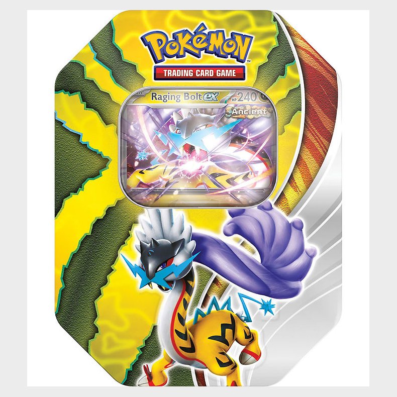 Pokmon Samlekort - Paradox Destinies Tin - Raging Bolt ex