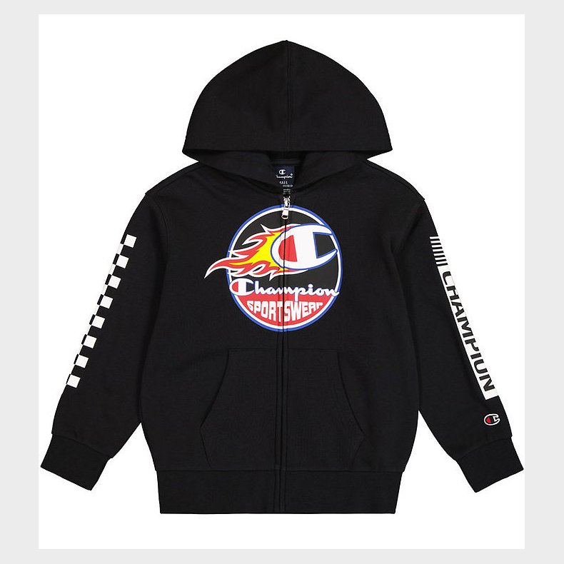 Champion Cardigan - Hooded - Black Beauty