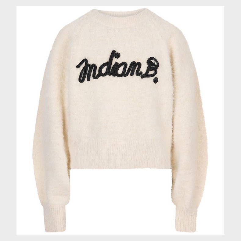 Indian Blue Jeans Bluse - Strik - Sandshell