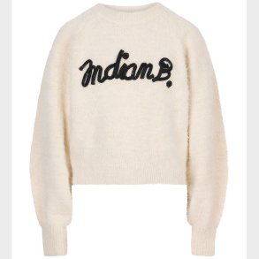 Indian Blue Jeans Bluse - Strik - Sandshell