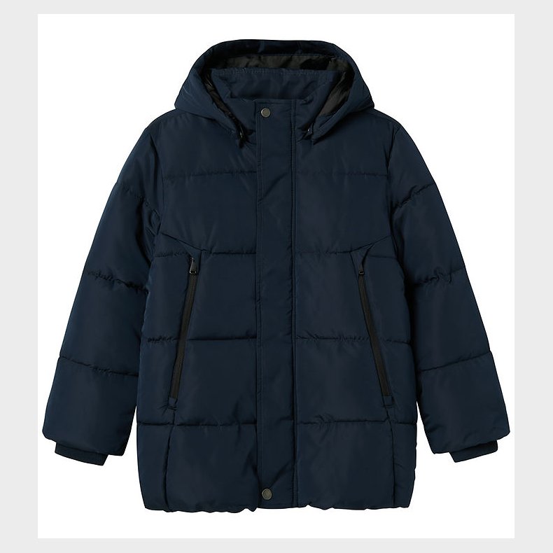 Name It Dynejakke - NkmMemo - Dark Sapphire