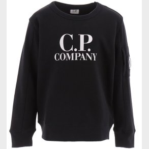 C.P. Company Sweatshirt - Sort m. Hvid