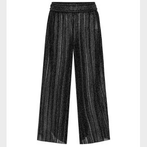 Molo Bukser - Plisseret - Aldora - Sort/Glitter