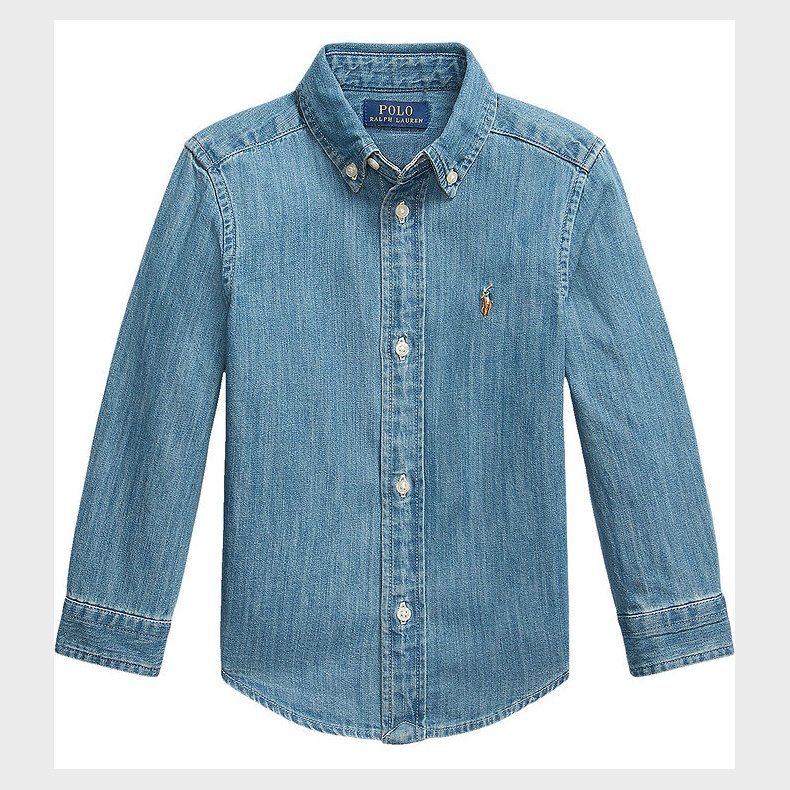 Polo Ralph Lauren Skjorte - Denim - Bl