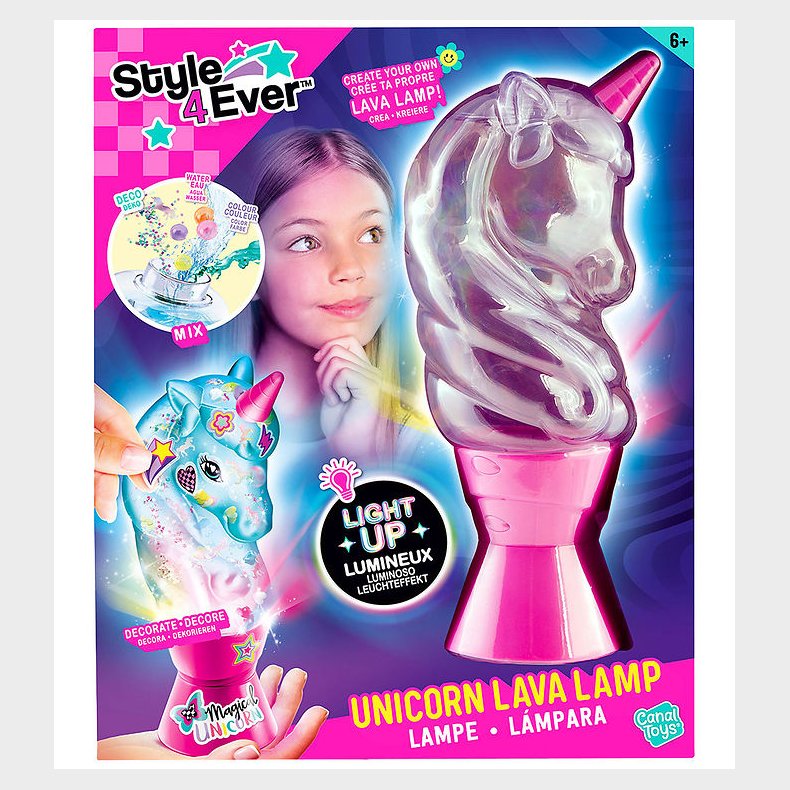 Style 4 Ever DIY Unicorn Lavalampe