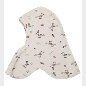 Joha Elefanthue - Bambus - 2-lags - Beige m. Fugle