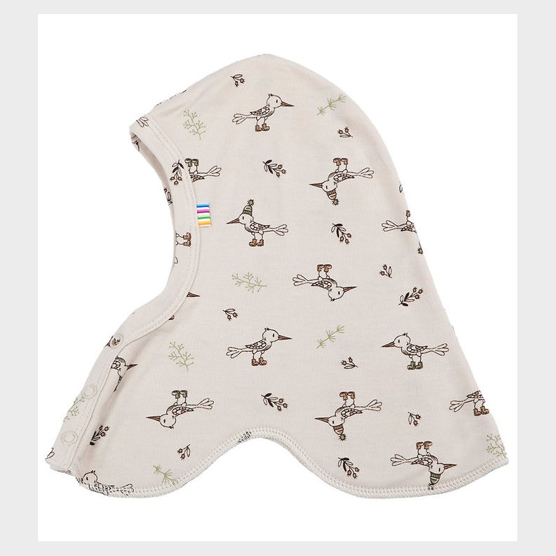 Joha Elefanthue - Bambus - 2-lags - Beige m. Fugle