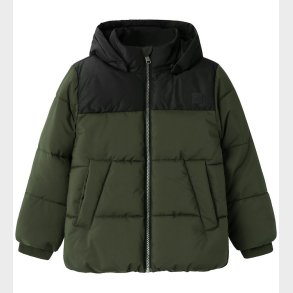 Name It Dynejakke - NkmMorning - Rosin