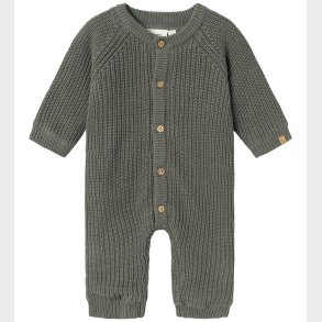 Lil' Atelier Heldragt - Strik - Rib - NbmNalo - Pewter